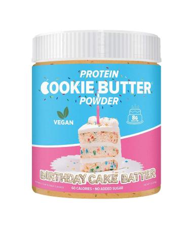 Flexible Dieting Lifestyle Vegan Protein Cookie Butter Powder - Birthday Cake - 7.7 Oz. - Buy Online on GoSupps.com