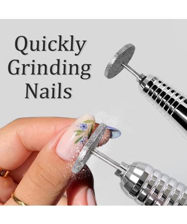 Buy Sanding Disc Nail Drill Bits - Electric Foot File & Pedicure Supplies for Nail Salon | Cuticle & Callus Remover - Buy Online on GoSupps.com