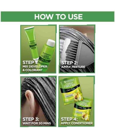 Garnier Color Naturals Shade 3 Darkest Brown Darkest Brown - Buy Online on GoSupps.com