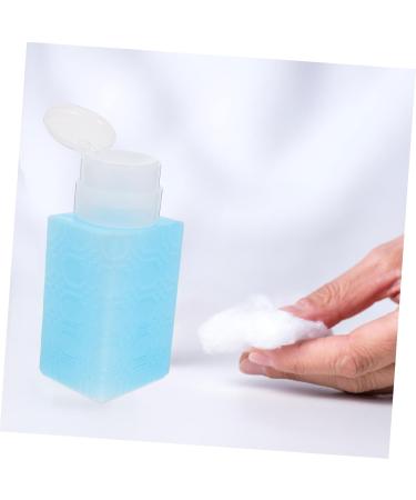 SOESFOUFU makeup remover dispenser face makeup remover dispenser travel automatic nail polish remover dispenser pump water bottle Press bottle shampoo bottle 6x5x13cm Blue - Buy Online on GoSupps.com