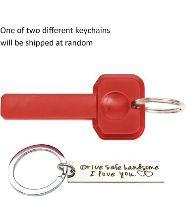 Ganen Car Belt Lock Buckle Guard | Prevent Children from Opening Seatbelt | Secure Car Seat Beltlock | Red Keychain Included - Buy Online on GoSupps.com