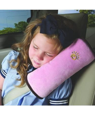 MHwan Seat Belt Pads 2 PCS Child Adult Head and Neck Support Seatbelt Strap Cover | Super Soft Cotton Seat Belt Pads for Kids & Adults | Pink & Yellow Seat Belt Covers - Buy Online on GoSupps.com