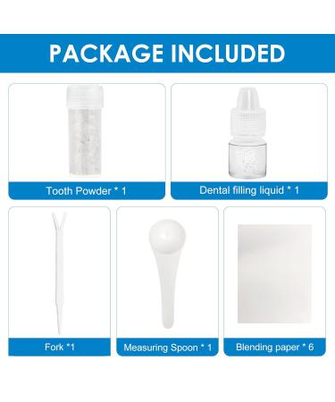 Moldable False Teeth Repair Kit - Dental Glue for Missing & Broken Teeth - Regain Your Smile in Minutes | 1 Pack - Buy Online on GoSupps.com