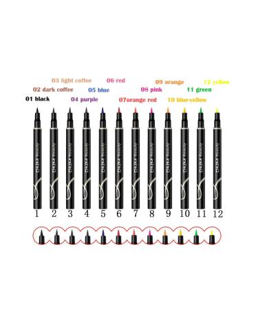 Waterproof Neon Green Cat Eye Liquid Eyeliner - Long-Lasting Makeup Tool - Buy Online on GoSupps.com