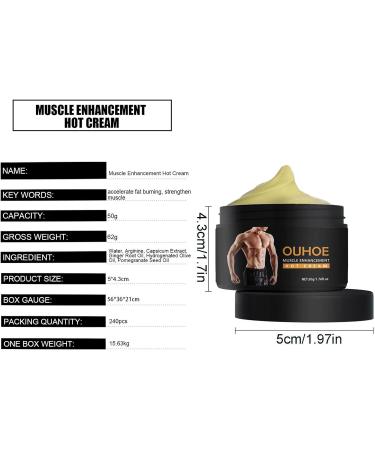Ximan Belly Cream Hot Cream Belly for Women and Men Cellulite Training for Body Shaping Strengthening Natural Sweat Thighs Abdomen Buttocks - Buy Online on GoSupps.com