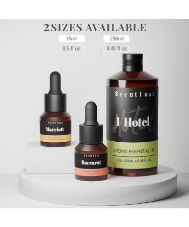 Essential Oils & Hotel Diffuser Oil Inspired Marriott Hotel - Bitter Orange Jasmine & Lily of The Valley Blend for Home Fragrance Aromatherapy Oil Premium 15mL Glass Bottle 0.5 Fl Oz (Pack of 1) - Buy Online on GoSupps.com