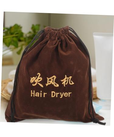 PLAFOPE 3 Pcs Hair Dryer Storage Bag Drawstring Bags Hair Dryer Bag Travel Makeup Bag Organizer Fabric - Buy Online on GoSupps.com