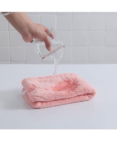 Super Absorbent Microfiber Towel for Women | Quick Drying Soft Head Turban for Curly Long Hair | Anti-Frizz Blue - Buy Online on GoSupps.com