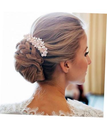 Housoutil 1pc Crystal Hair Comb Hair Accessory for Women Bridal Hair Accessories Bridal Hair Comb Rhinestone Hair Clip Combs for Women Hair Combs Bridal Haircombs Headgear Bride Rhinestones - Buy Online on GoSupps.com