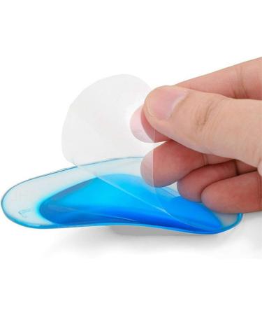 Gel Arch Support Shoe Insoles: Relieve Flat Feet, Plantar Fasciitis & Back Pain. Discreet Adhesive Sticker - 3 Pairs - Buy Online on GoSupps.com