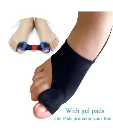 Bunion Corrector for Women & Men | Hallux Valgus Sleeves & Gel Spacer | Pain Relief & Foot Care Treatment - Buy Online on GoSupps.com