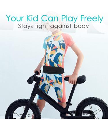 Kids Insulin Pump Belt Holder - Discreet Diabetic Waist Pouch for T1D Diabetes Supplies in Black - Buy Online on GoSupps.com