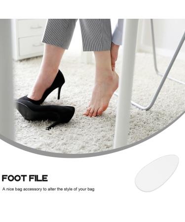 Lurrose Care: 2-Piece Glass Foot File Set - Professional Dead Skin & Cracked Heel Remover for Perfect Pedicure | Buy Online Internationally - Buy Online on GoSupps.com