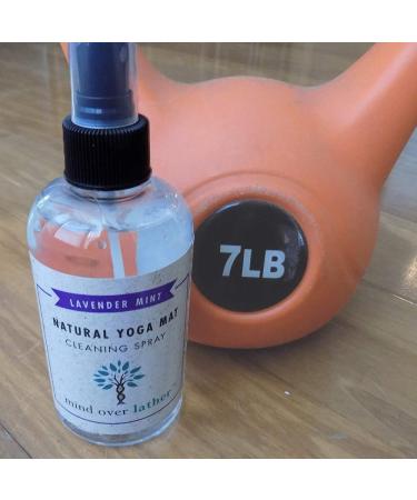 100% Natural Yoga Mat Cleaning Spray | Essential Oils for All Mats | Calming Lavender Mint | Eco-Friendly & Effective Cleaning Solution - Buy Online on GoSupps.com