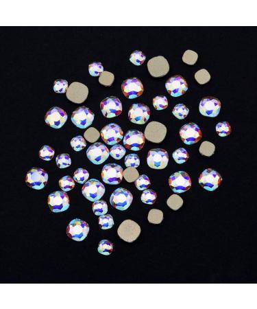 240pcs Crystal AB Rhinestones Mix Shapes Sizes Nail Art Craft Decor Set - Buy Online on GoSupps.com