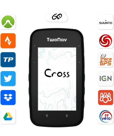 TwoNav Cross Plus Outdoor GPS - 3.2 inch Screen for MTB Cycling Trekking & Hiking - Turquoise Color - Buy Online on GoSupps.com