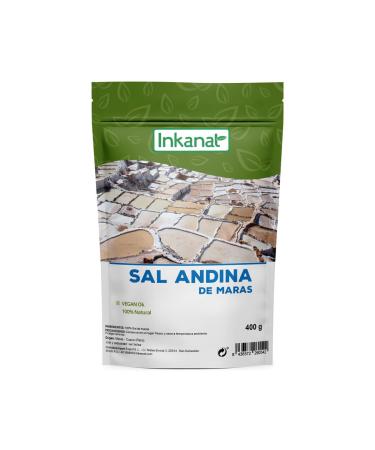 INKANAT Maras saltAndean salt 400 g pure and traditional