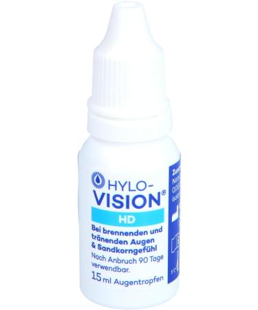 Buy OMNIVISION GMBH Hylo-Vision HD Eye Drops 15ml | Fast International Shipping - Buy Online on GoSupps.com