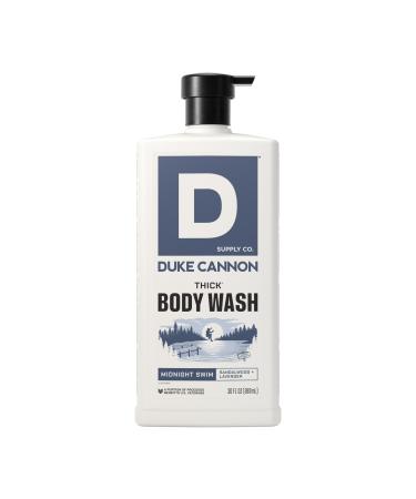 Duke Cannon THICK Body Wash for Men Midnight Swim 30 oz