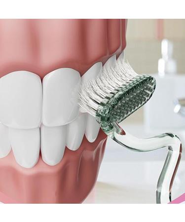 Awakentti Travel Toothbrush - S-Shape Extra Soft Brush for Adults | Comprehensive Oral Care & Tongue Coating - Buy Online on GoSupps.com