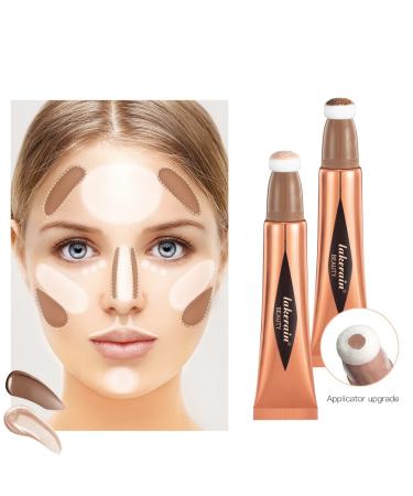 Silky Cream Contour Stick | Liquid Face Concealer & Contouring Wand | Easy to Blend Multi Functional Makeup Stick - Buy Online on GoSupps.com