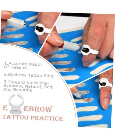 Angoily Microblading & Pigment Kit Cup Embroidery Manual Blue Eyebrow Dark Eye Skin Pen Coffee and - Buy Online on GoSupps.com