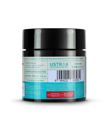 Buy US...TRAA Hair Cream for Men - 100g | Light Hold Moisturizes Non-Sticky Sulphate & Paraben FREE | Perfect for Daily Use - Style & Nourish Hair with Wheat Germ Oil & Wild Flax Seed Extracts - Buy Online on GoSupps.com