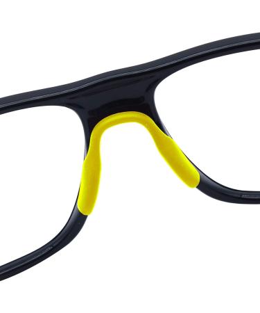Blazerbuck Replacement Nose Cushion for Oakley Crossrange OO9361 XL OO9360 Patch OO9382 | Black & Yellow Low Stance Unit - Buy Online on GoSupps.com