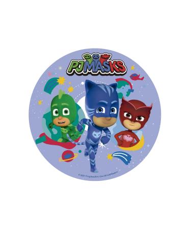 dekora Dekora - PJMasks Children's Birthday Cake Decor - 15.5 cm Multicolored