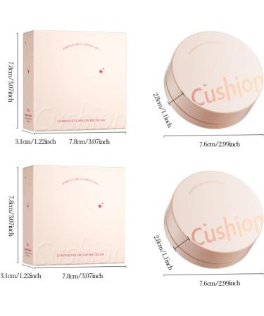 Air Cushion CC Cr me et poudre press e 2 en 1 correcteur BB cr me fond de teint liquide minimise les pores et les lignes fines imperm able et durable pour tous les types de peau naturel Naturel. - Buy Online on GoSupps.com