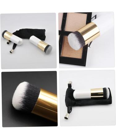 FRCOLOR Makeup Tools makeup foundation travel makeup brush makeup tool make up brush travel makeup applicator powder brush chubby pier artificial fiber dense blush brush - Buy Online on GoSupps.com
