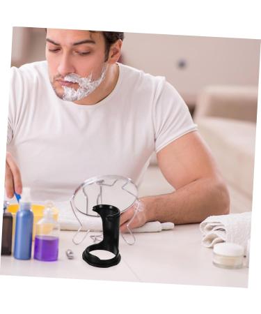 Buy Tovinanna Brush Holder & Organizer for Men - Durable Plastic Razor Stand & Shaving Tools | International Shipping Available - Buy Online on GoSupps.com