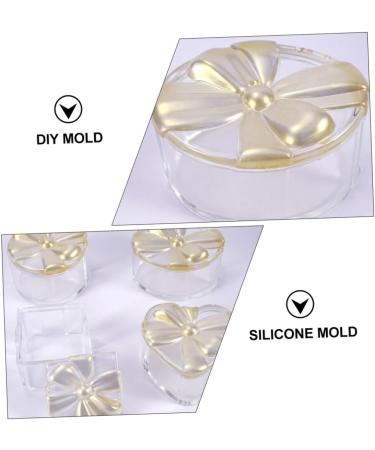 COHEALI Resin Molds 2pcs Box box mold soap molds silicone molds for resin Silicone DIY Tools manual Resin Whitex2pcs 8.1X10.5CMx2pcs - Buy Online on GoSupps.com