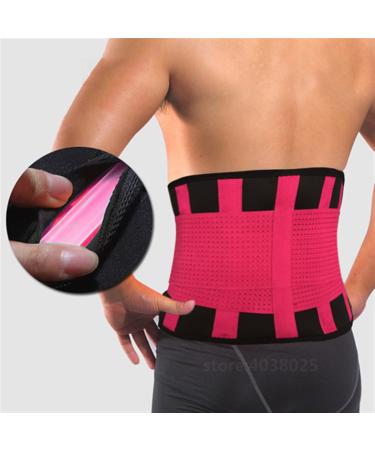 Reverse corrector Orthopedic belt Lenden-ISillia-Taen-Supper belts Home corrector Corset Physio Pain Relief in the lower back of Health Care Women Health and Relaxation (Color: Red L
