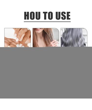 Hair Color Wax 30ml Hair Color Wax Washable Color Mud Styling Cream for Teens Festivals Parties Cosplay Gray F - Buy Online on GoSupps.com