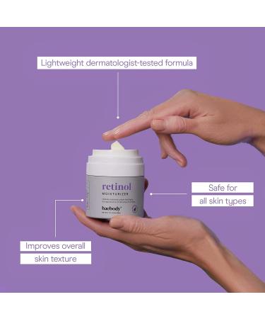 Baebody Retinol Moisturizer 1.7 oz - Anti-Aging Skincare for Youthful Skin - Buy Online on GoSupps.com