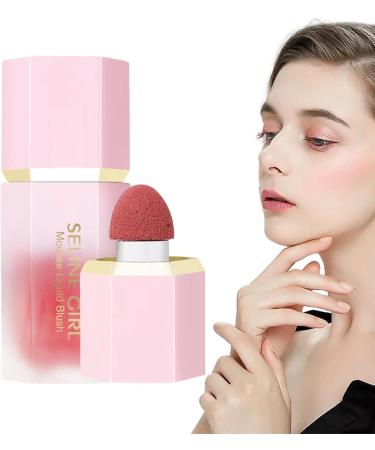 Soft Cream Blushes | Smudge Proof Natural Looking Makeup Liquid Blush Blushes Stick for Cheeks Cream Blushes Stick Blushes Makeup Liquid Blushes for Cheeks Lips and Eyelids Fovolat 04# - Buy Online on GoSupps.com