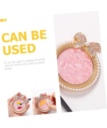 FRCOLOR Nail Palette the office theoffice manicure color mixing plate foundation mixing plate makeup palette makeup pallet nail art painting plate Nail Art Palettes nail art board make up - Buy Online on GoSupps.com
