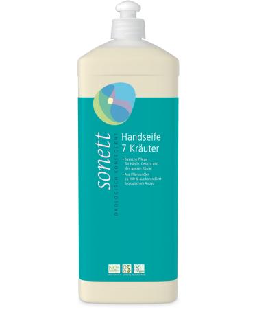 Sonett Hand Soap 7 Herbs (2 x 1 l) 1 l (pack of 2)
