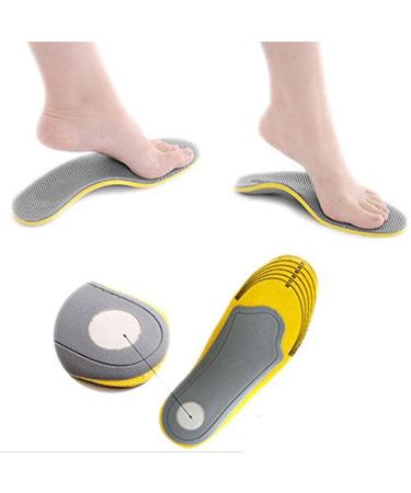 Orthotics Flat Foot Insole Dr.Pedi 3D Premium Comfortable Insole TPU Running Shoe Arch Support Inserts for Plantar Fasciitis Shock Absorption Pad Women Size