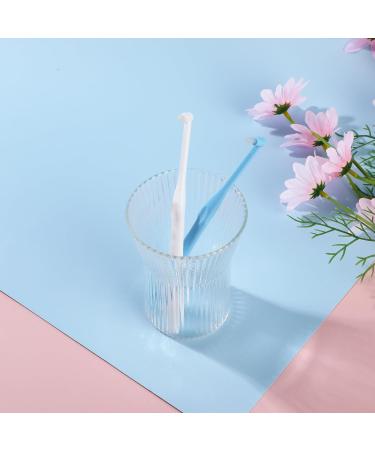 Ouligay 2Pcs End-Tuft Tapered Toothbrushes - Soft Trim, Orthodontic Braces Detail Cleaning - Blue White - 2 Count - Buy Online on GoSupps.com