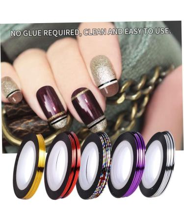 Silver Nail Striping Tape Line Sticker | Nail Art Decoration - Buy Online on GoSupps.com