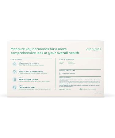 Everlywell Men's Health Test - At-Home Kit for Accurate Results in Days | CLIA-Certified Lab | Ages 18 - Buy Online on GoSupps.com