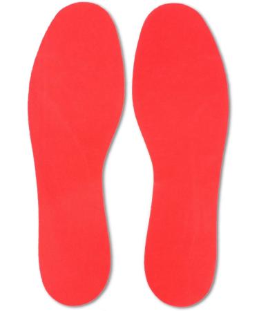 Tacco Happies Shoe Insoles Inserts 6 Pair Pack - Ultimate Sweat & Odor Absorption for Men & Women (Size 43 EUR/US M10) - Buy Online on GoSupps.com