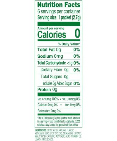 True Citrus True Lemon Energy Wild Blackberry Pomegranate - 6 Packets (0.57 oz each) | Refreshing Energy Boost - Buy Online on GoSupps.com