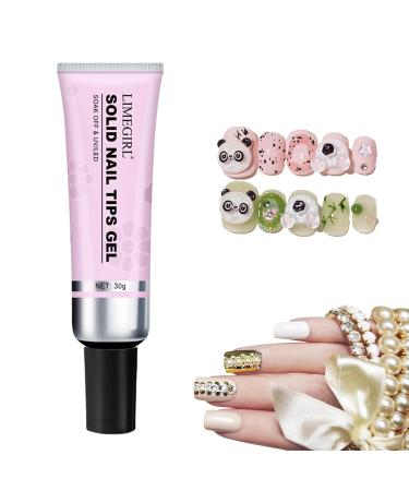Solid Nails Adhesive Gel | Gel Glue For Artificial Nails | Adhesive Gel Strong Hold Nail Glue Gels Gel Glue For Nails Long-lasting Nail Adhesive Gels Professional Glue Gels - Buy Online on GoSupps.com