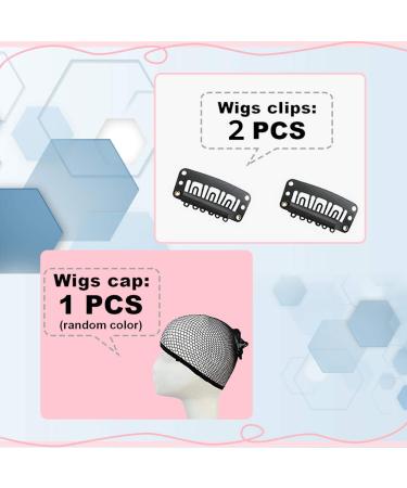 WGPFWIG Women's Pastel Purple Wig 27 Inches Long Curly Wavy Hair Synthetic Wig - Perfect for Cosplay, Parties & Halloween - Includes Wig Cap (Pastel Purple) - Buy Online on GoSupps.com