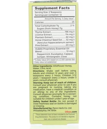 2 Packs of Olbas Cough Syrup - 4 Fl Oz - Buy Online on GoSupps.com