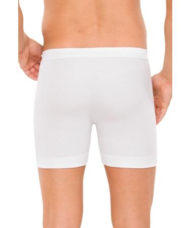 Schiesser Men's Short Underwear Pants - 7 Pack White | Premium Comfort & Quality - Buy Online on GoSupps.com