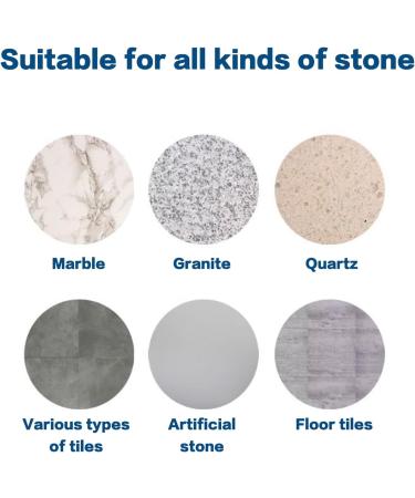 Stone Maintenance Polishing Wax Granite Cleaner and Polish Stone Care Granite and Stone Daily Cleaner (3PCS) - Buy Online on GoSupps.com